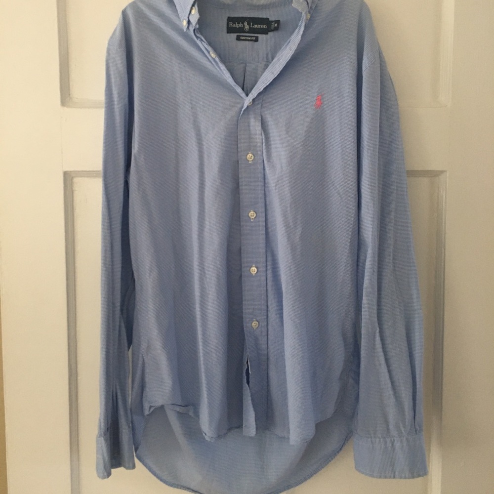 Ralph Lauren Custom Fit Men Button Down